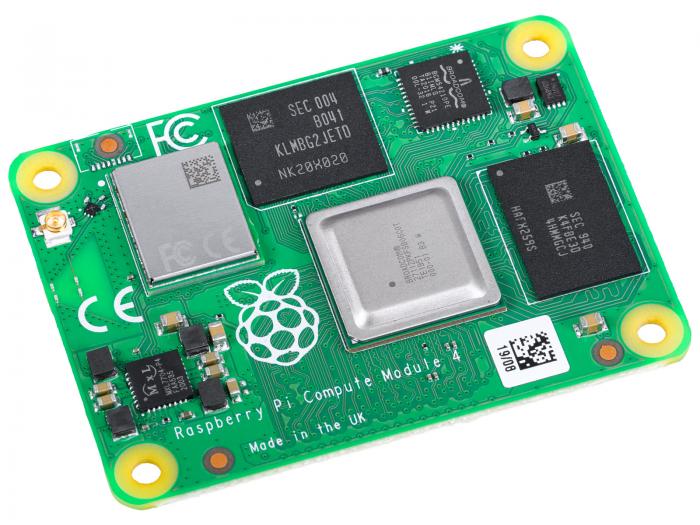 Raspberry Pi Compute Module 4 - 2GB + 32GB WiFi @ electrokit (1 av 1)