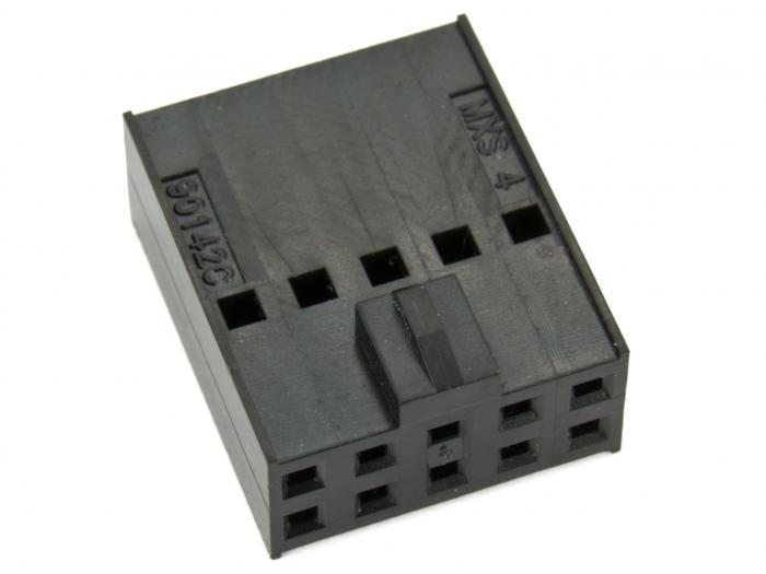 Kontakthus C-GRID III 2x5p 2.54mm @ electrokit (1 av 1)