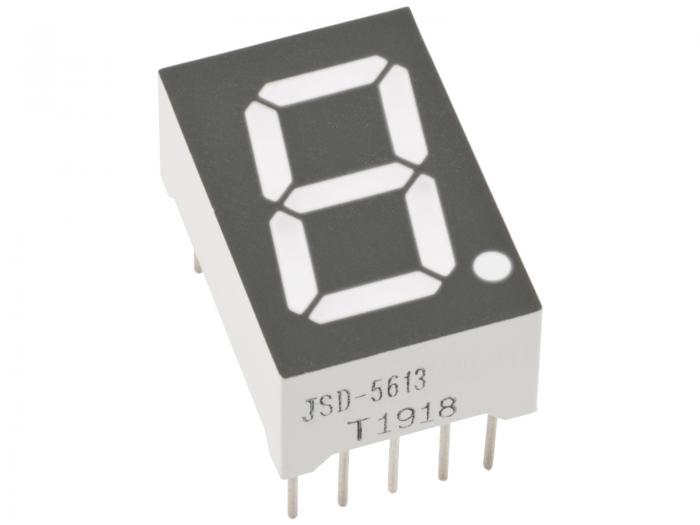 LED-display 7-seg 14mm vit CA @ electrokit (2 av 2)