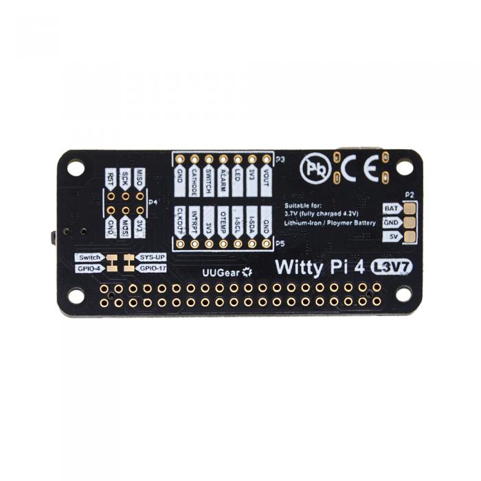 Witty Pi 4 L3V7 RTC och strmhantering fr Raspberry Pi @ electrokit (3 av 8)