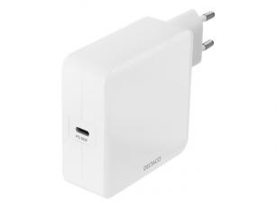 USB-C PD laddare 65W vit @ electrokit