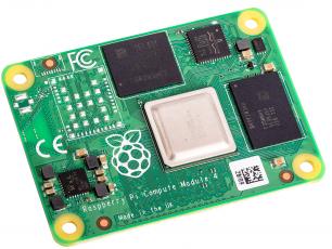 Raspberry Pi Compute Module 4 - 2GB + 16GB @ electrokit