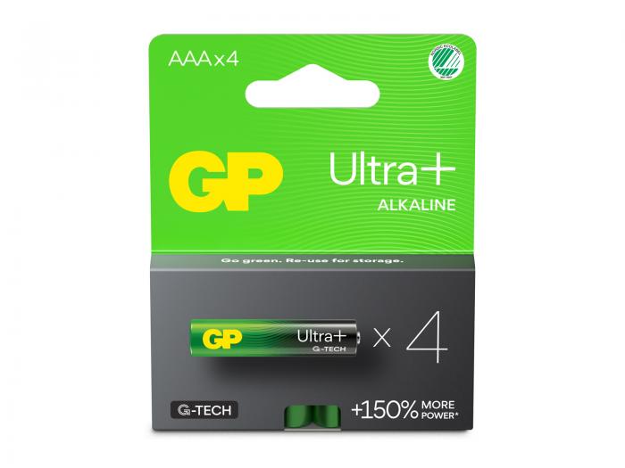 Batteri 1.5V LR03 / AAA GP Ultra Plus 4-pack @ electrokit (2 av 2)