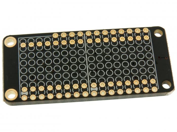 8x16 LED Matrix FeatherWing w/o Matrices @ electrokit (1 av 3)