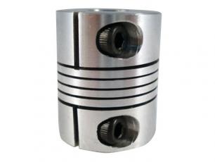 Flexible Coupling - 1/4" x 8mm @ electrokit