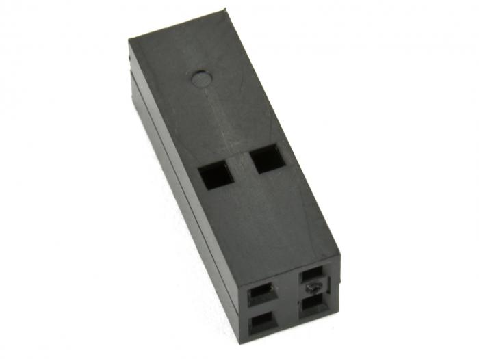 Kontakthus C-GRID III 2x2p 2.54mm @ electrokit (1 av 1)