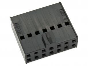 Kontakthus C-GRID III 2x7p 2.54mm @ electrokit