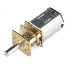 DC-motor med kuggväxel 250:1 110rpm 12V @ electrokit