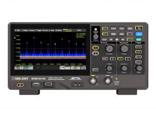 Oscilloskop 100MHz 2-kan 12-bit Siglent SDS812X HD @ electrokit