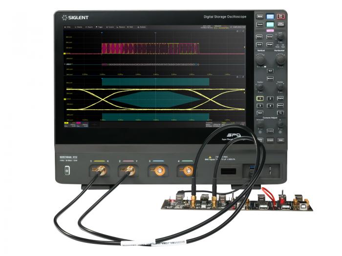 Oscilloskop 3GHz 4-kan 12-bit Siglent SDS7304A @ electrokit (8 av 8)