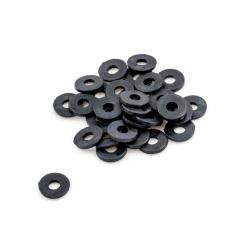 Bricka nylon 3x8x1mm (50-pack) @ electrokit