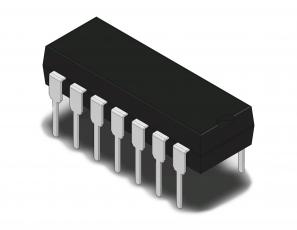 4002B DIP-14 Dual 4-Input NOR Gate @ electrokit