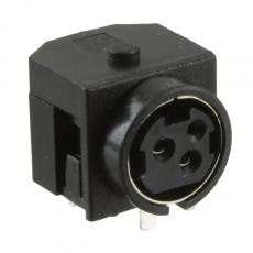 Power DIN 3-pol jack PCB @ electrokit