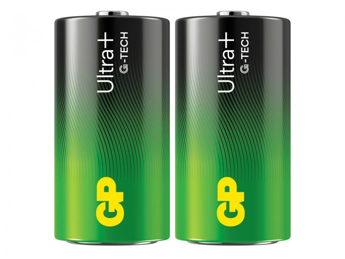 Batteri 1.5V LR14 / C GP Ultra Plus 2-pack @ electrokit (1 av 2)