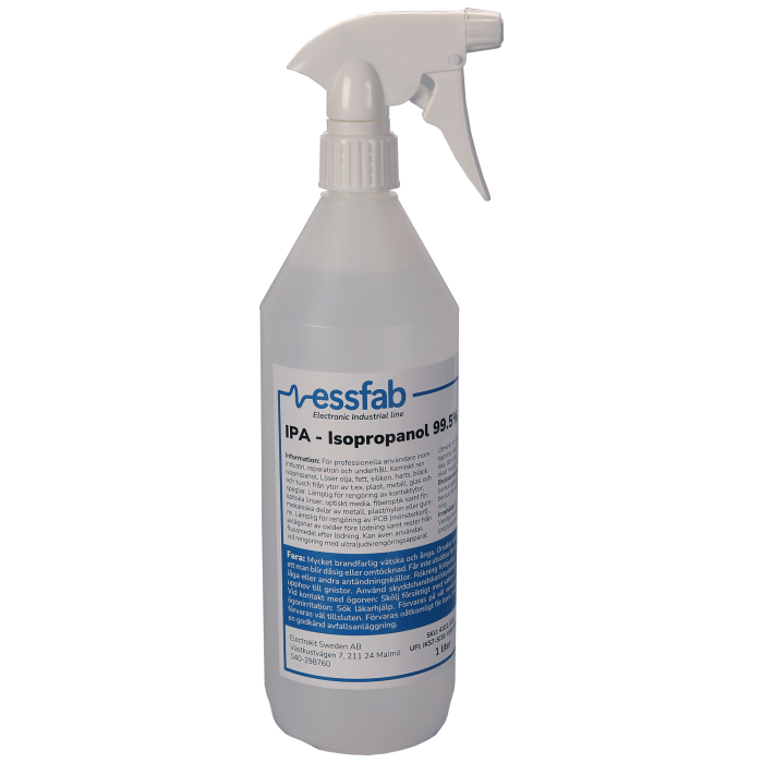 Isopropanol IPA 99.5% 1liter @ electrokit (3 av 3)