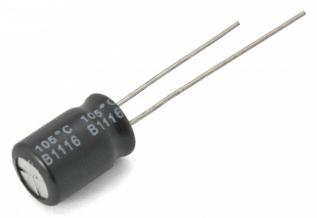 El.lyt 100uF 50V 85C ø8x12mm @ electrokit