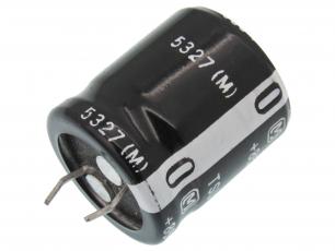 El.lyt 47uF 385V 85C ø22x25mm snap-in @ electrokit