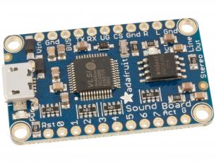 Adafruit Mini Audio FX Board 16Mb @ electrokit