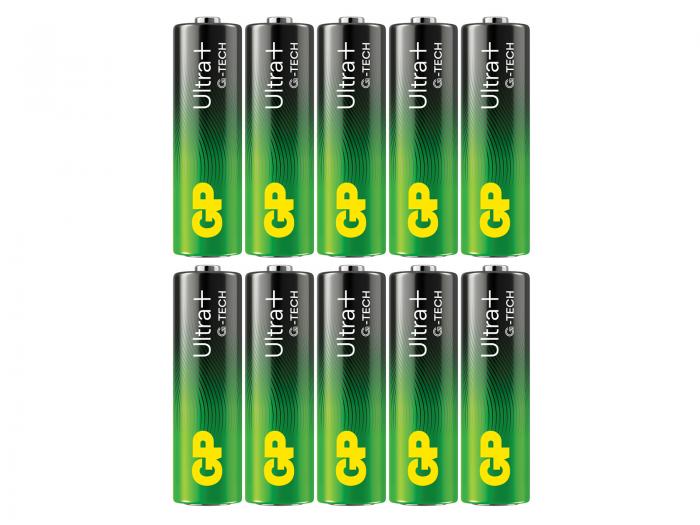 Batteri 1.5V LR6 / AA GP Ultra Plus 10-pack @ electrokit (1 av 2)