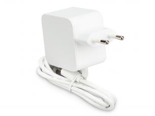 Nätadapter 27W USB-C PD Raspberry Pi 5 vit @ electrokit