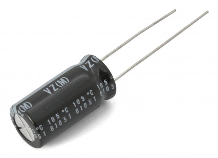 El.lyt 3300uF 6.3V 105C 10x25mm @ electrokit (1 av 1)