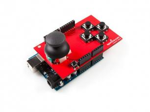 Joystick Shield PCB @ electrokit