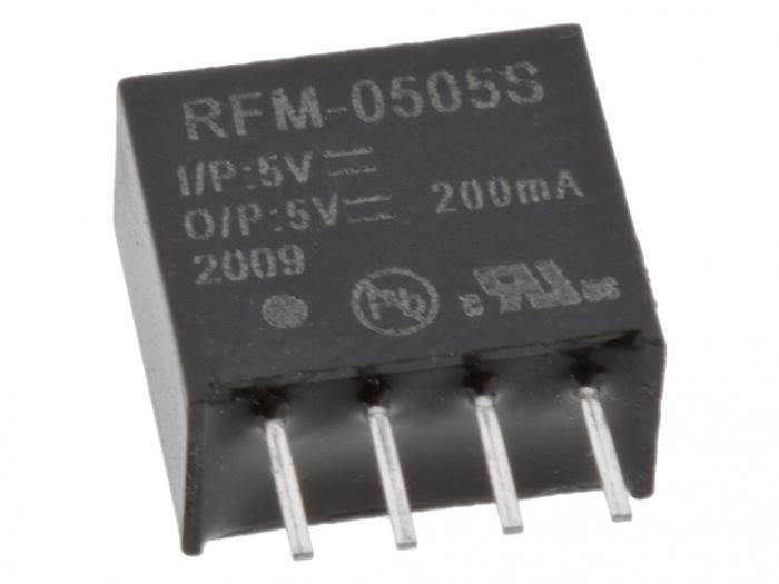 DC-DC omvandlare 5V 1W isolerad @ electrokit (1 av 2)