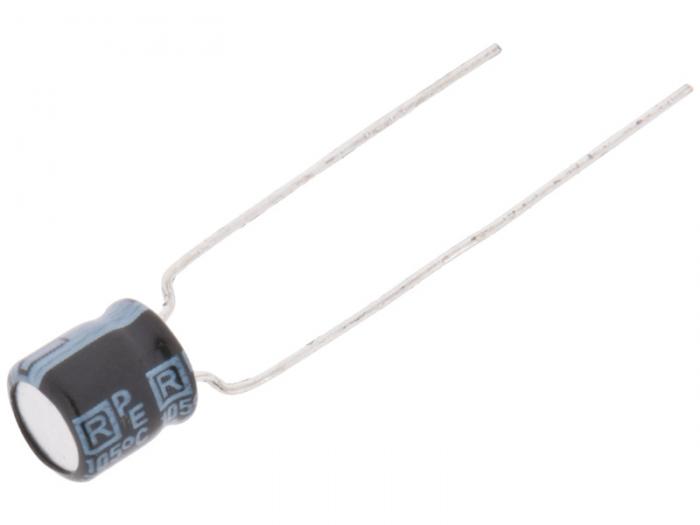 El.lyt 10uF 35V 105C 5x5mm @ electrokit (1 av 1)