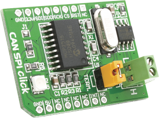 CAN SPI click 5V @ electrokit