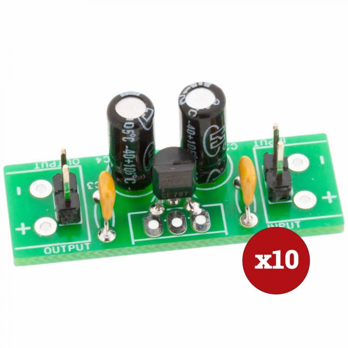 Spnningsregulator combo EK023 10-pack @ electrokit (1 av 1)