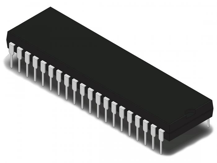 ICL7107CPLZ DIP-40 ADC 3 1/2 siffra LED @ electrokit (1 av 1)