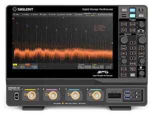 Oscilloskop 500MHz 4-kan 12-bit Siglent SDS3054X HD @ electrokit