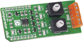 Comparator click @ electrokit