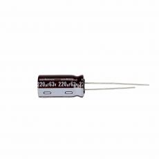 UPW1J221MPD 220uF 63V 105C ø10x20mm @ electrokit