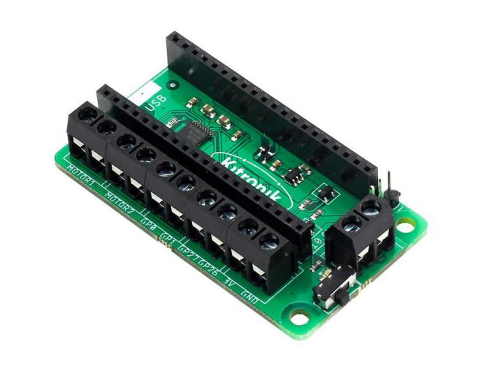 Motordrivare for Raspberry Pi Pico @ electrokit (1 av 5)