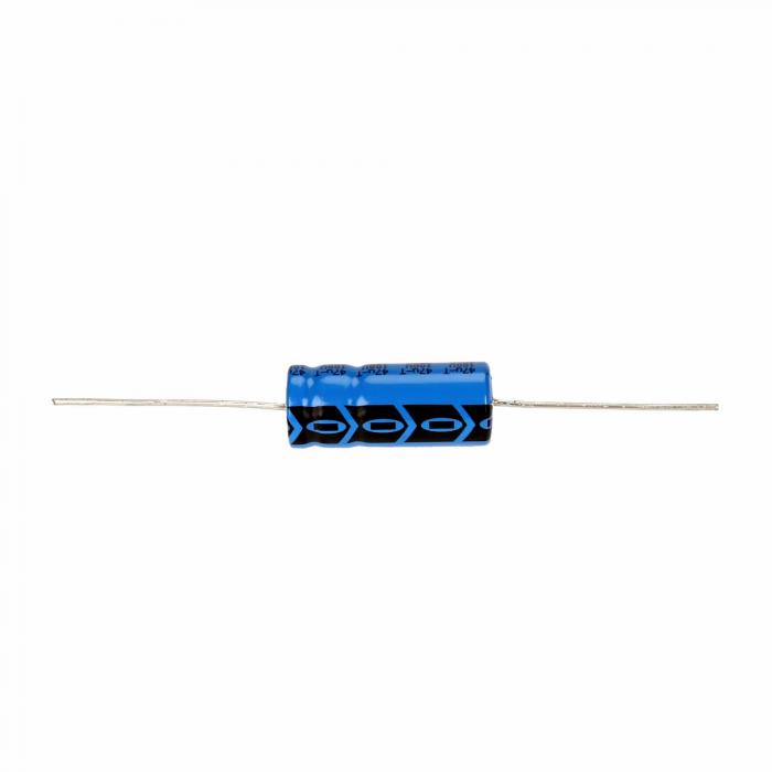 El.lyt 47uF 100V 10x25mm axiell @ electrokit (1 av 1)