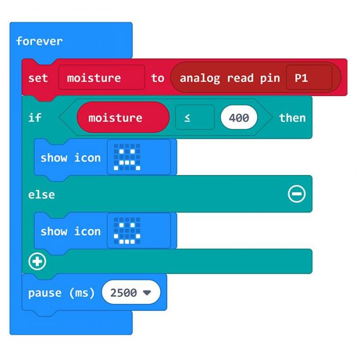 Jordfuktighetssensor fr micro:bit @ electrokit (2 av 3)