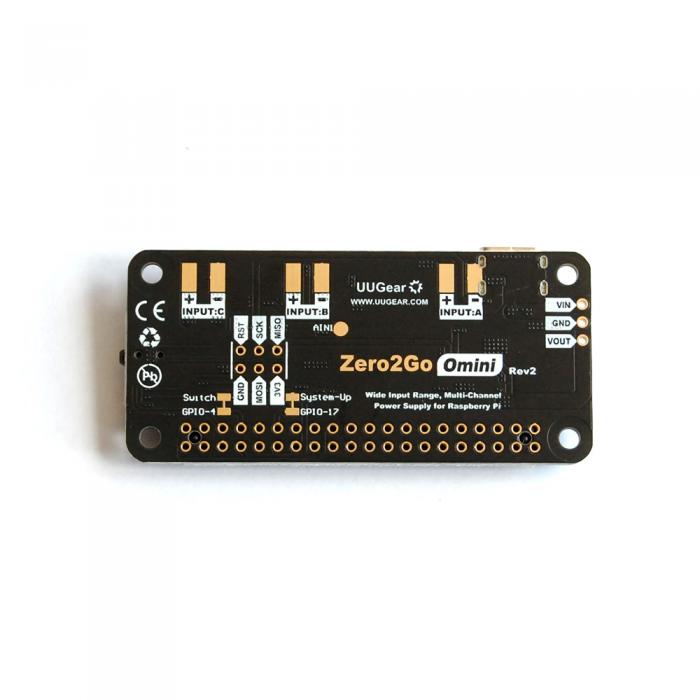 Zero2Go Omini Rev2 Strmfrsrjningskort fr Raspberry Pi @ electrokit (3 av 8)