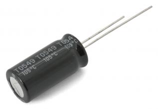 El.lyt 10uF 400V 105C ø10x20mm @ electrokit