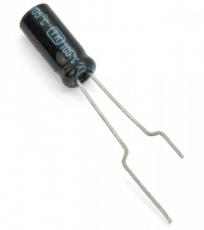 El.lyt 0.33uF 100V 105C ø5x11mm @ electrokit