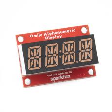 Seriell display 4 siffror 14 segment - lila @ electrokit