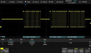 SDS-5000X-MIL1553B serial triggering and decoding sw license @ electrokit