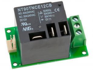 Relämodul 12V 30A @ electrokit