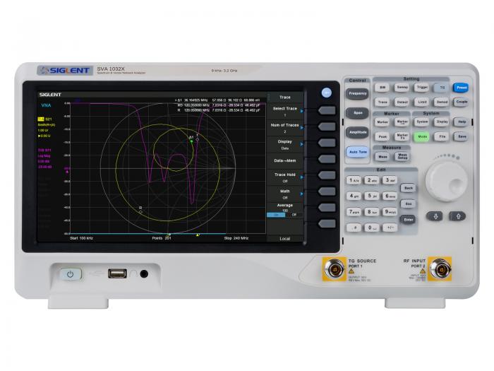 Spektrum- och ntverksanalysator 3.2GHz SVA1032X (inkl VNA) @ electrokit (1 av 8)