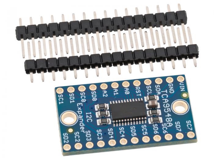 TCA9548A I2C-multiplexer 8ch @ electrokit (1 av 2)