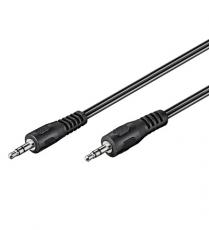 Audiokabel 3.5mm hane/hane 1.5m stereo @ electrokit