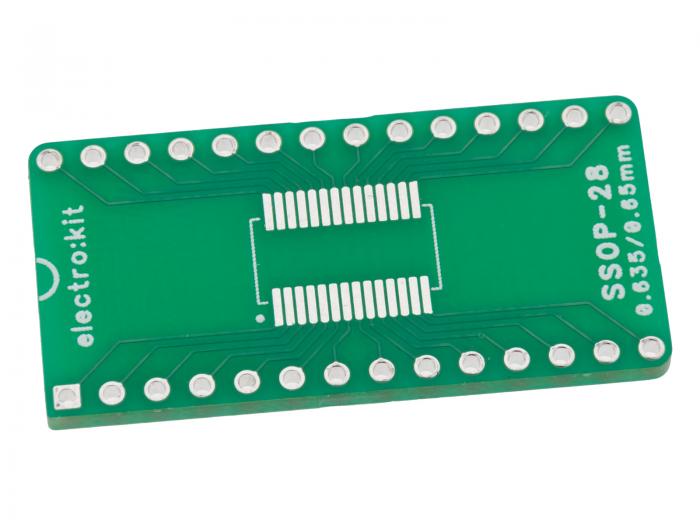 Adapterkort SSOP28 - DIL28 @ electrokit (1 av 2)