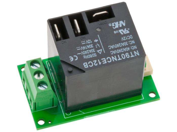 Relmodul 12V 30A - 4-pack (byggsats) @ electrokit (5 av 6)