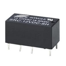 Relä SRC-5VDC-SH 2-pol växlande 5V @ electrokit