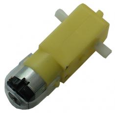 DC-motor med kuggväxel 1:48 230rpm 6V @ electrokit